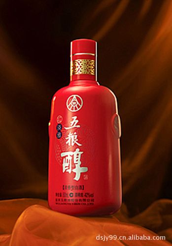 「中国白酒」五粮醇红淡雅系列 浓香型白酒 50度五粮醇淡雅白酒